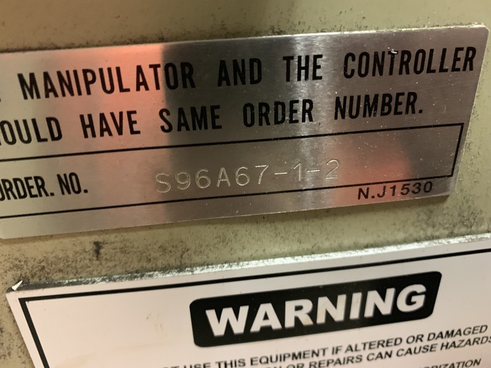 Used 2009 MOTOMAN MH50-20 LONG REACH ROBOT