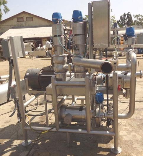 Used Pump, Positive, Waukesha, Mdl 220U2C, 30 HP, 4", 316 S/st, Transfer, A #S743275