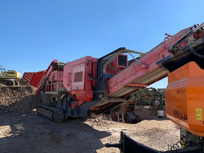 Used 2011 Terex Finlay C 1540 cobe crusher