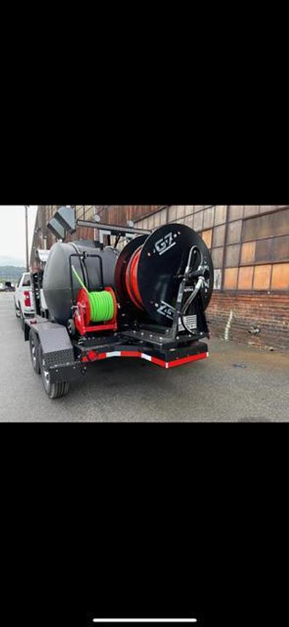 Used 2025 gapvax G7 trailer jetter