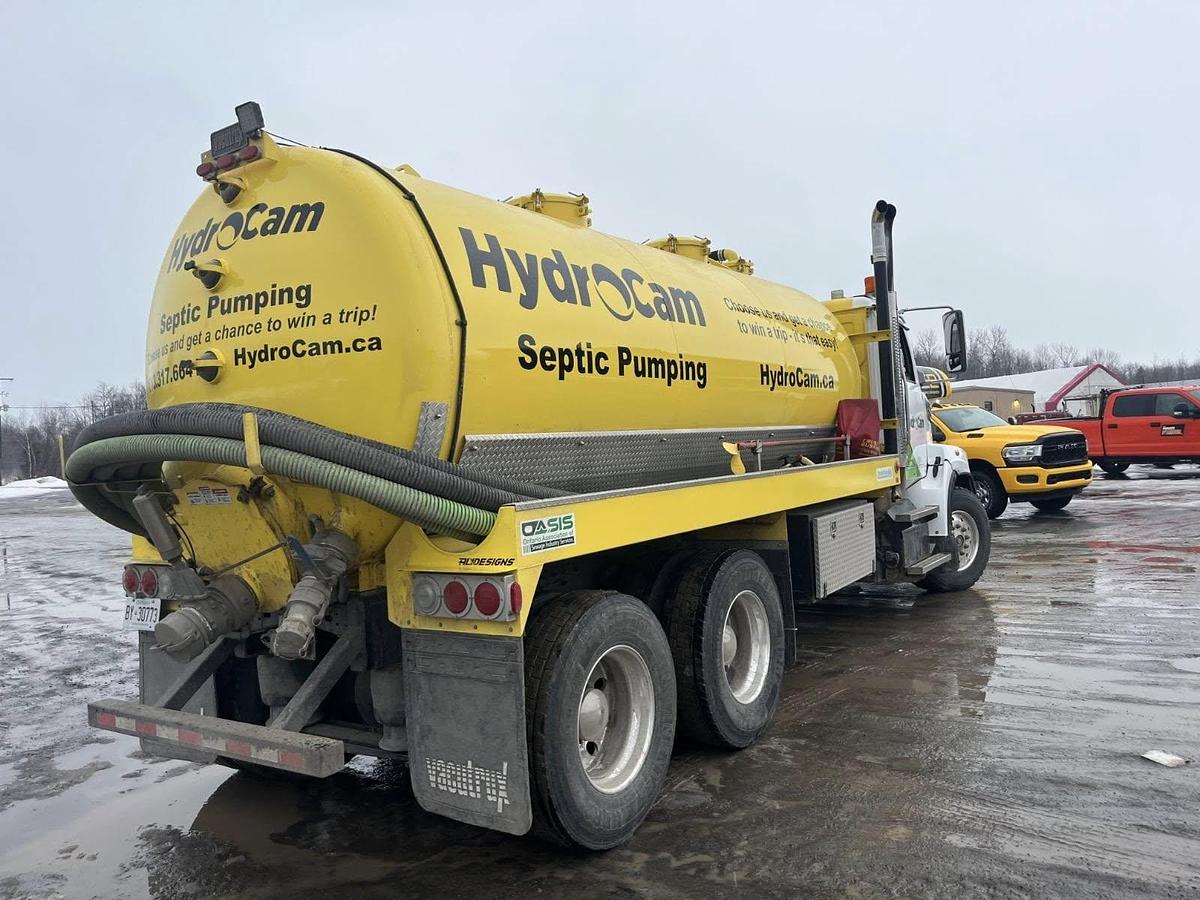 Used 2008 western star 4700sb septic pump truck 4700sb