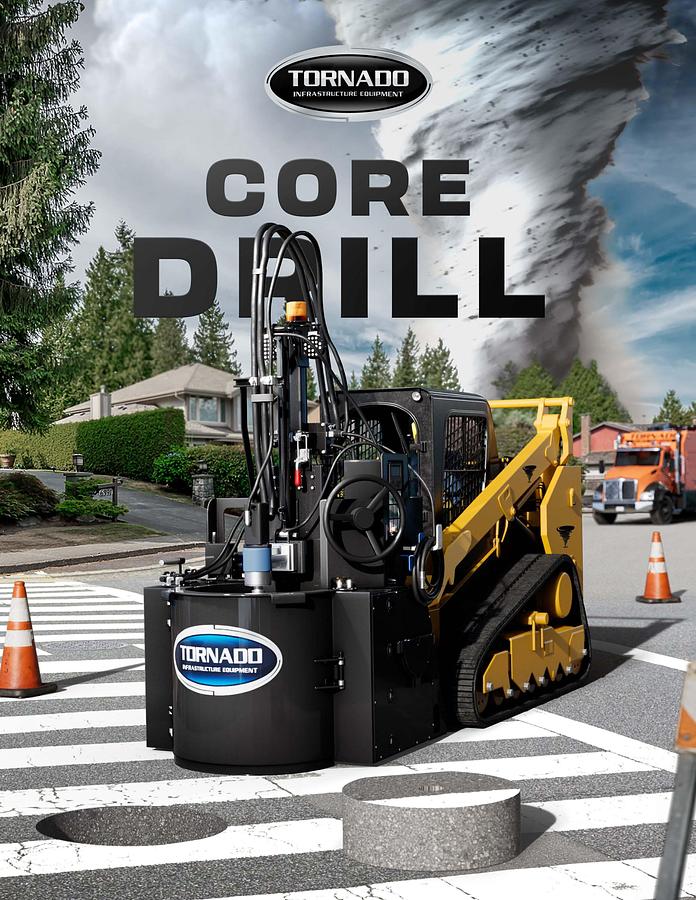 Used 2023 tornado core drill