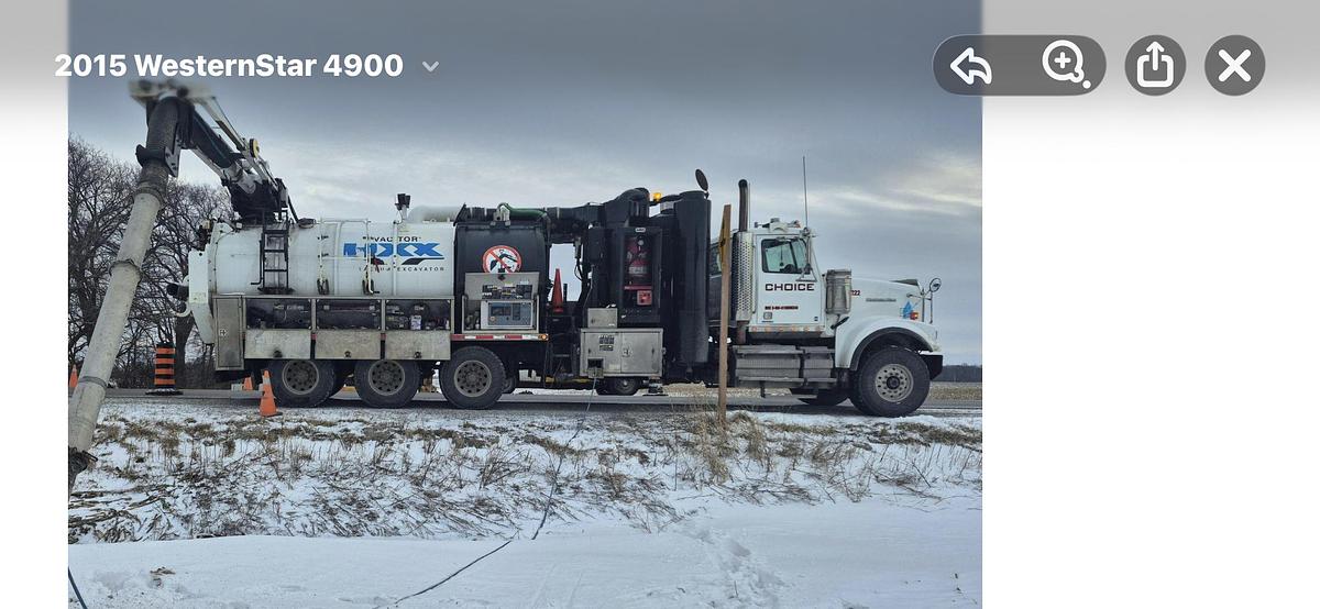 Used 2015 Western star Vactor hxx