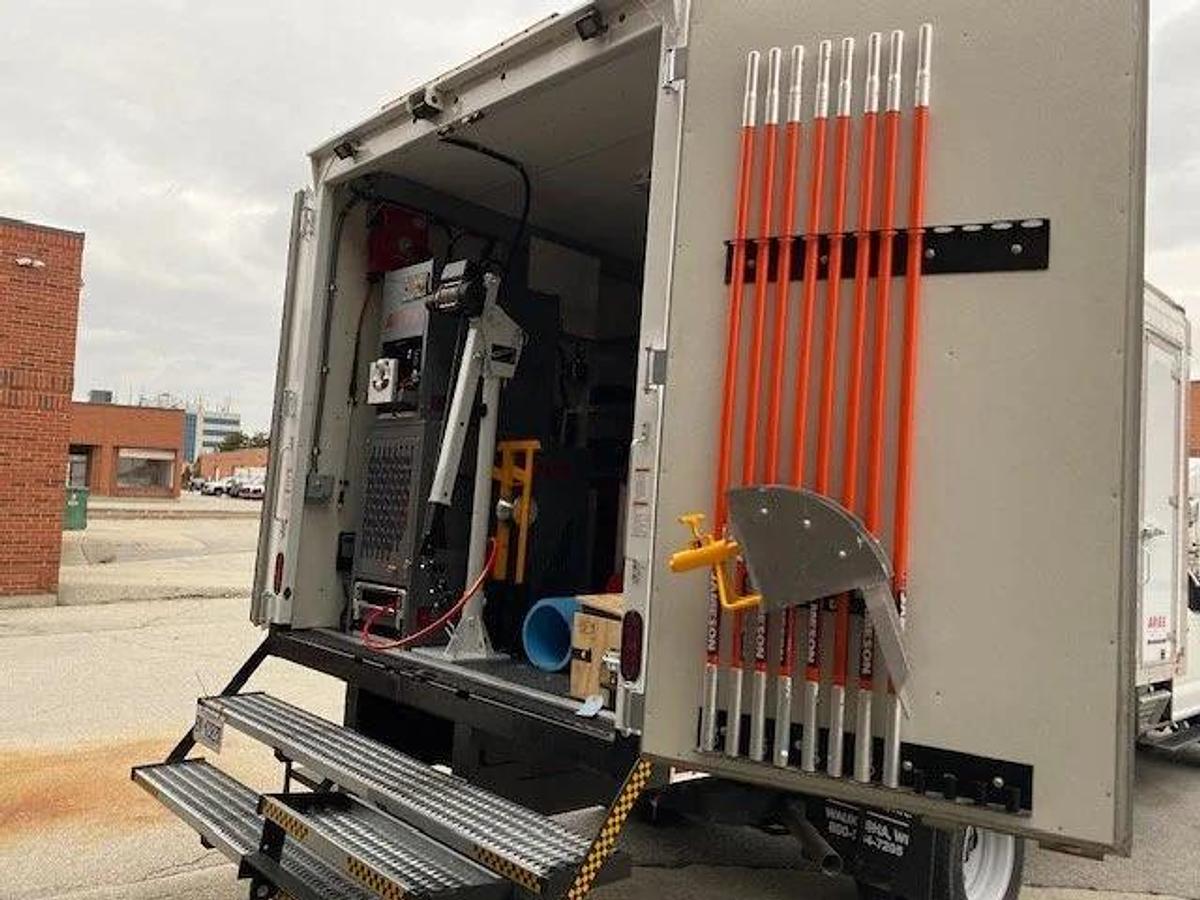 Used 2025 Ford F550 diesel CCTV inspection trucks