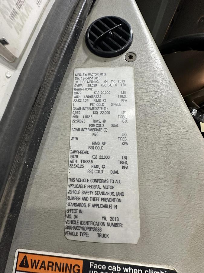 Used 2013 vactor 2100 plus