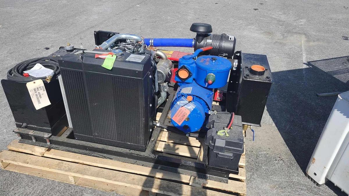 Used skid mounted vacuum and jetter system