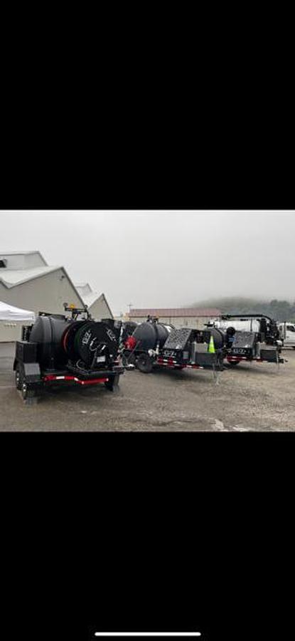 Used 2025 gapvax G7 trailer jetter