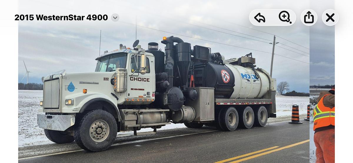Used 2015 Western star Vactor hxx