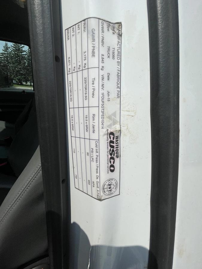 Used 2015 low profile mini vac/jetter