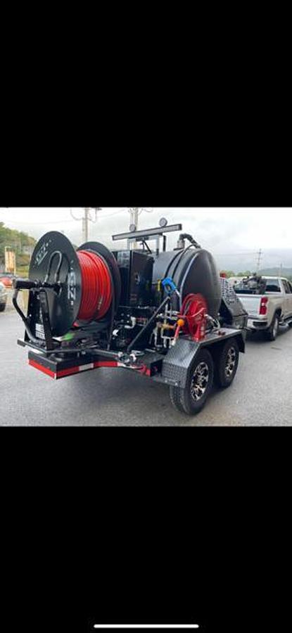Used 2025 gapvax G7 trailer jetter