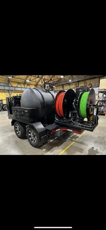 Used 2025 gapvax G7 trailer jetter