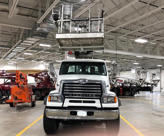 Used 2008 Sterling L7500 6x4 Manitex SC97 Sign Crane - M45396