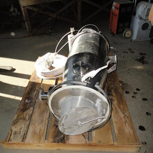 Used Dust Collector, Baghouse, 16" Dia., S/st, (4) Bags #S741441