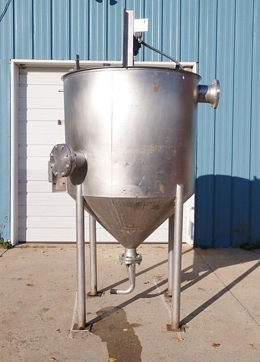 Used Metal Craft Stainless Steel 400 Gallon Tank