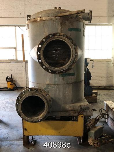 Used Black Clawson UV500 Pressure Screen,  SS Housing #40898