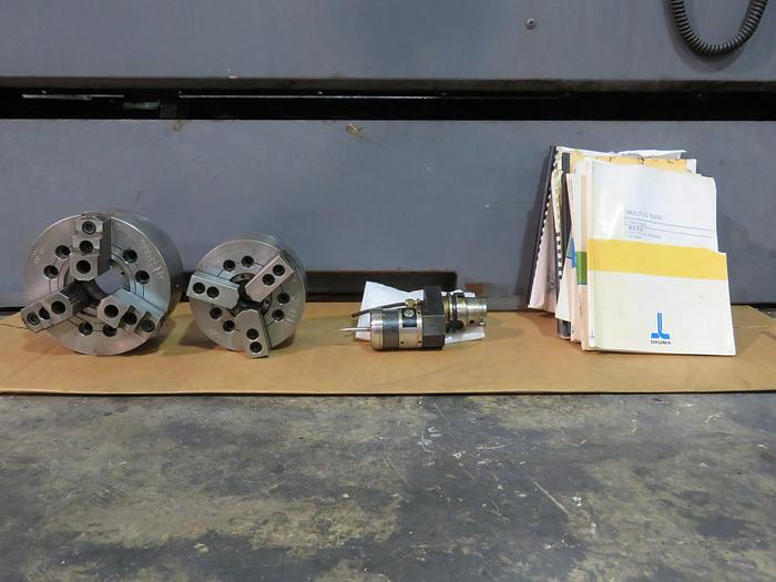 Used 2008 Okuma Multus B200W Multi Axis CNC Turning Lathe