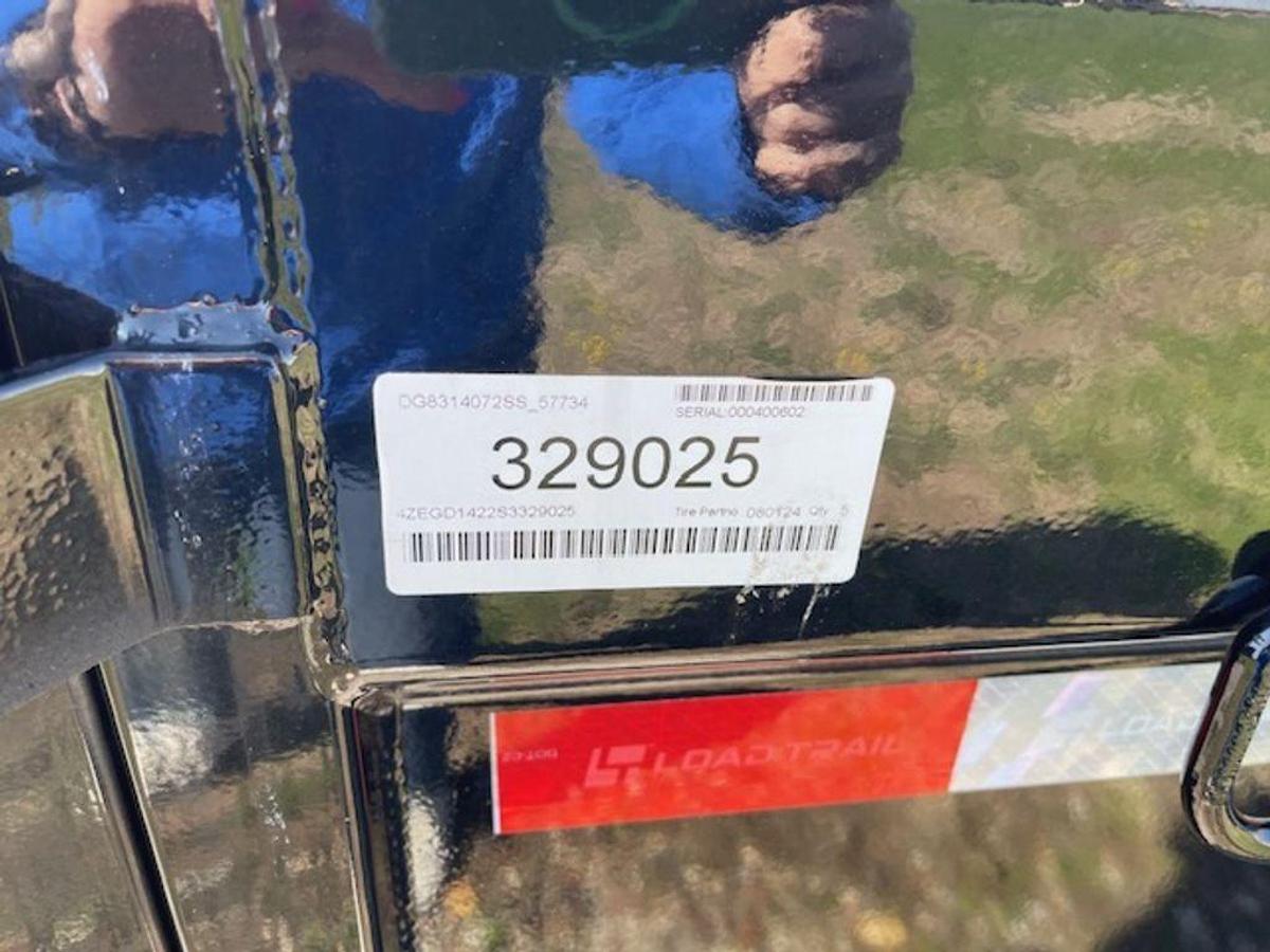 2025 LOAD TRAIL 83x14' LP TA GN DUMP