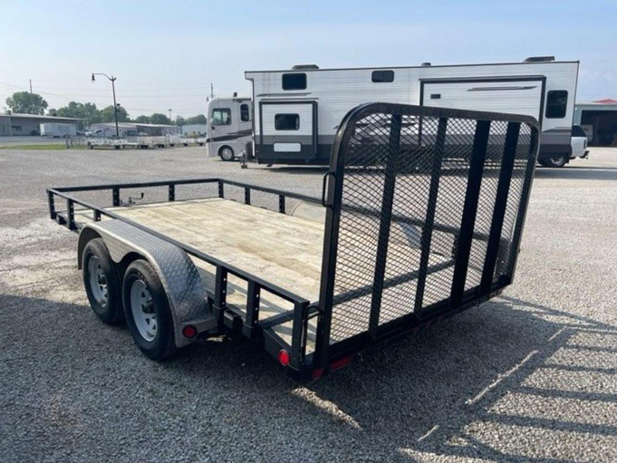 Used 2018 PJ Trailers 83x14 UTILITY TA BP