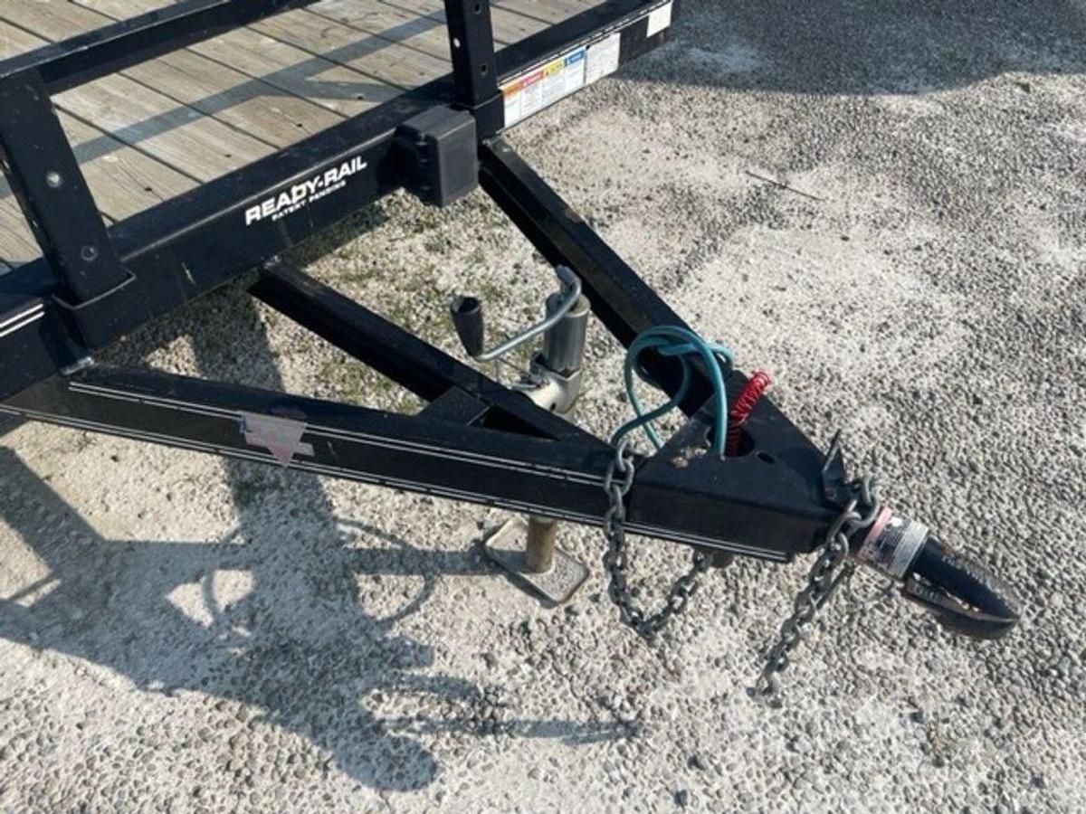 Used 2018 PJ Trailers 83x14 UTILITY TA BP