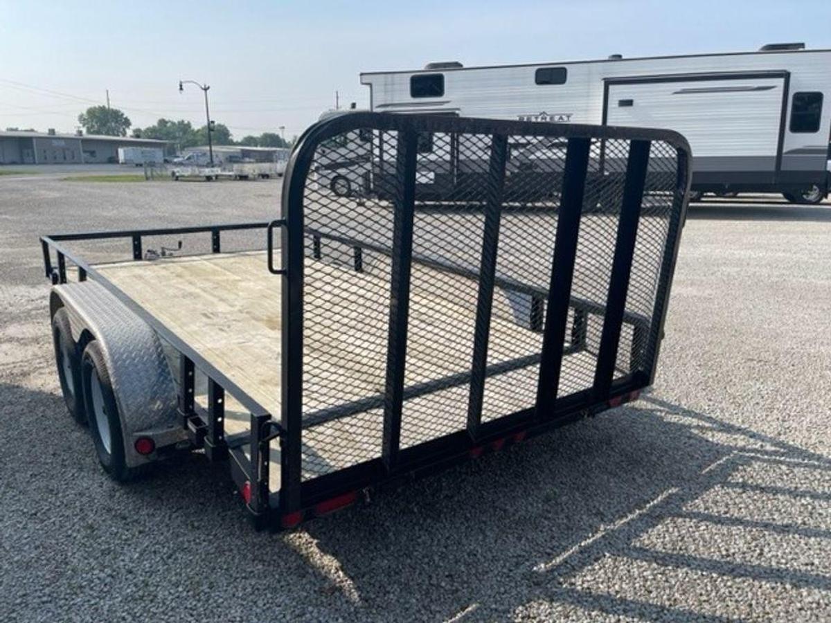 Used 2018 PJ Trailers 83x14 UTILITY TA BP