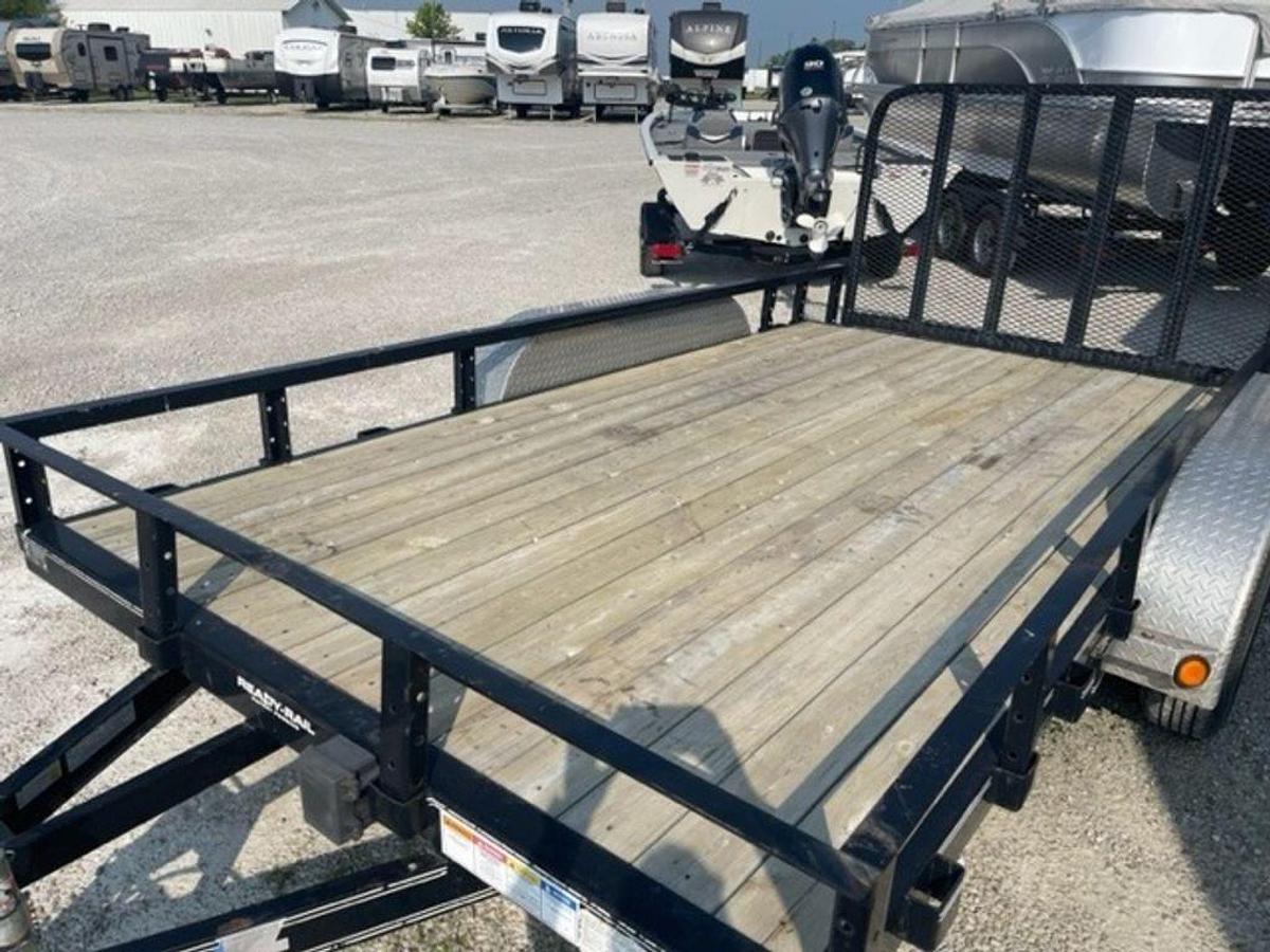 Used 2018 PJ Trailers 83x14 UTILITY TA BP