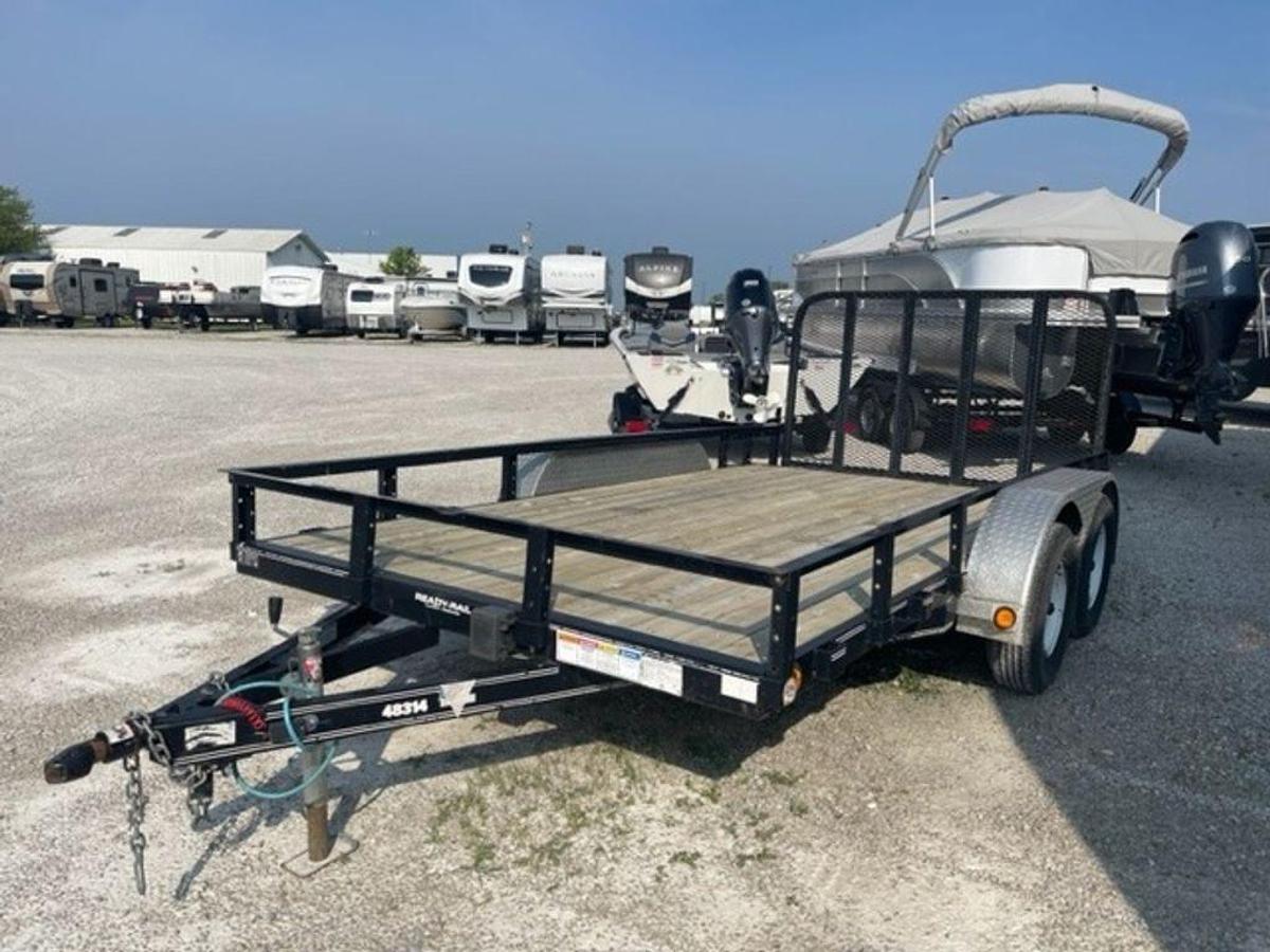 Used 2018 PJ Trailers 83x14 UTILITY TA BP