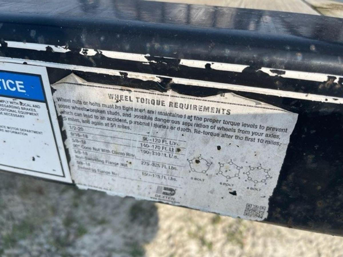 Used 2018 PJ Trailers 83x14 UTILITY TA BP