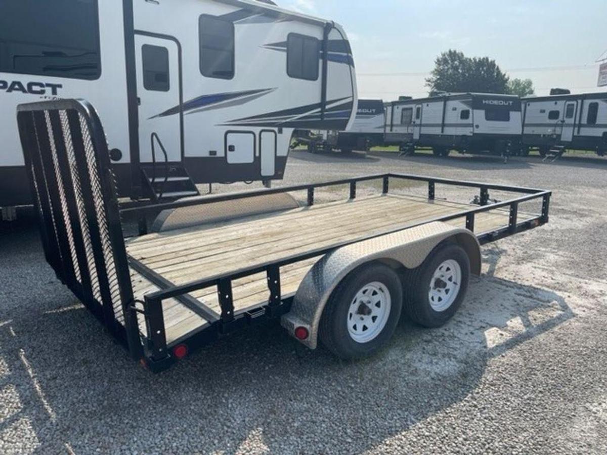 Used 2018 PJ Trailers 83x14 UTILITY TA BP