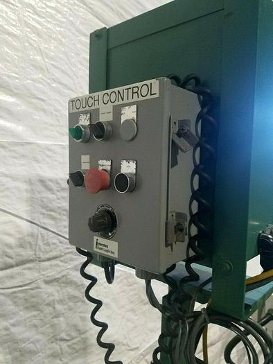 Used Motorized Stock Reel with paper Inter-leaf Material Feed Press Side Stamping