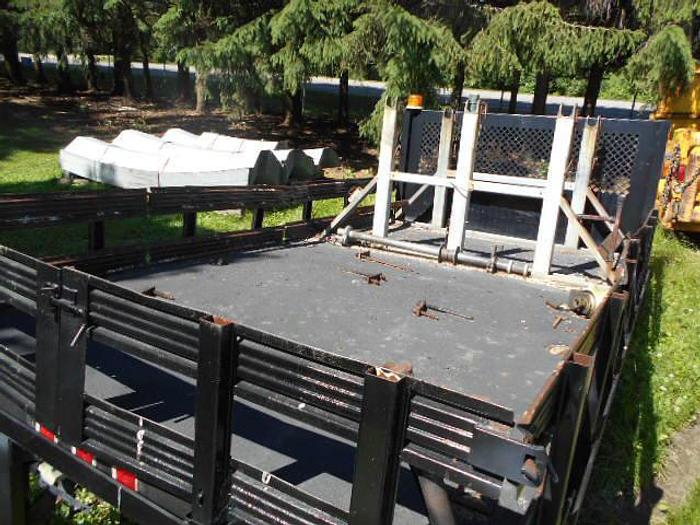 Used 14ft. Flatbed w/ Stake Racks