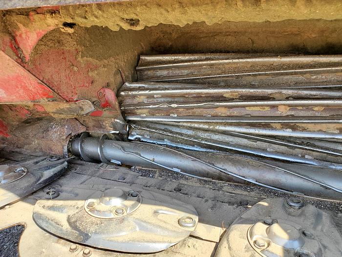 Used Massey Ferguson WR9870 Rotary Windrower w/ Double Conditioner