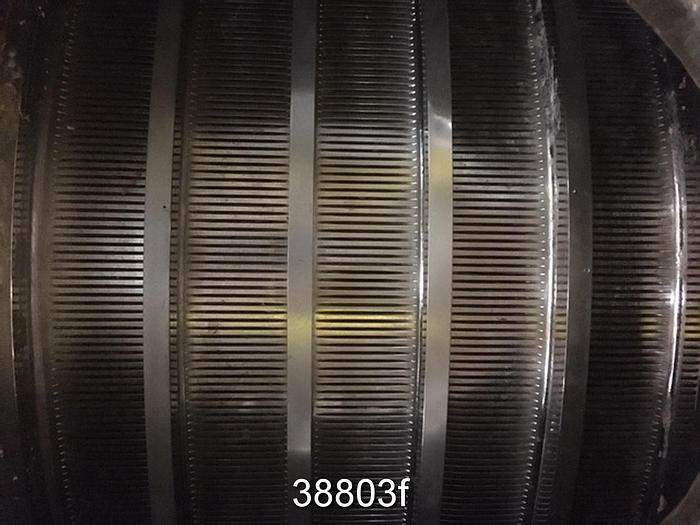 Used Fiberprep CH-7 Pressure Screen, 0.010" Slots #38803