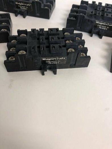 NEW Lot of (6) Magnecraft 70-233-1 Surface Mount Relay Socket *Fast Shipping*