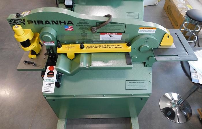NEW Piranha P50 Hydraulic Ironworker