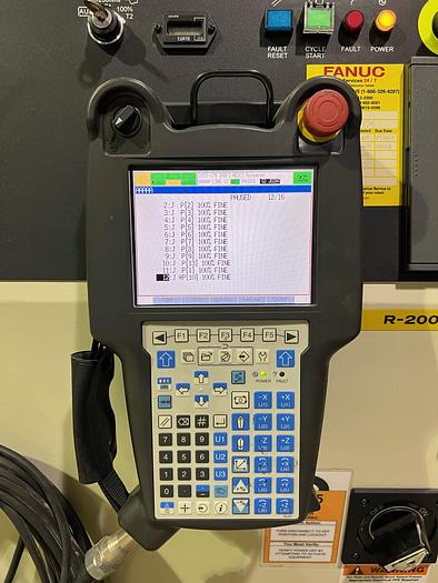 Used LOW-HOUR 2014 FANUC R2000IB/185L, CLEANED AND TESTED