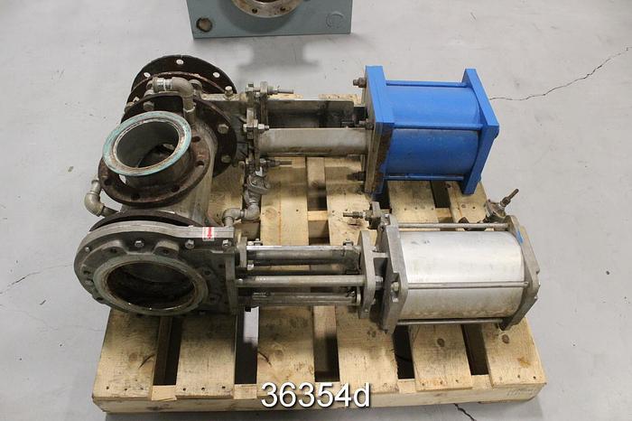 Used Black Clawson Model 17 High Density Cleaner, Automatic Reject Assembly #36354