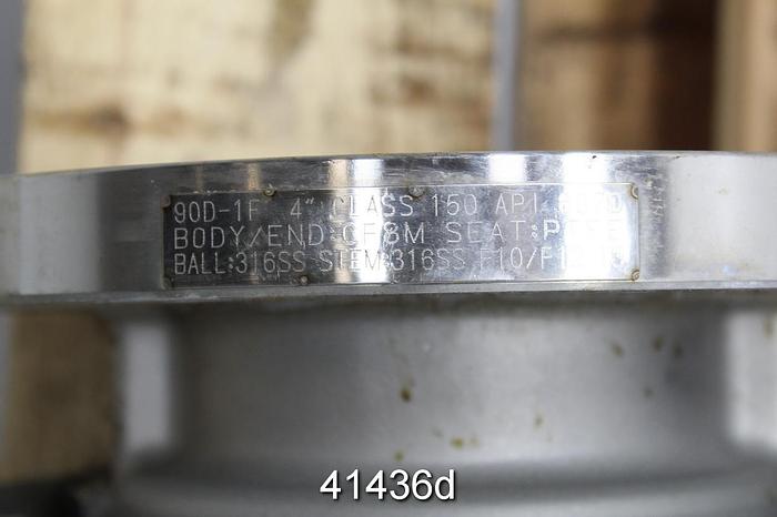 Used Fps Model 9650-0480-2507-0015 4" Ball Valve #41436