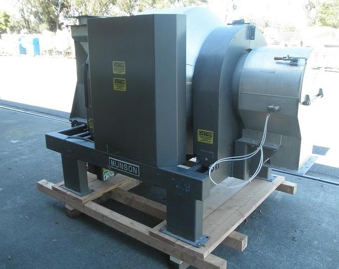 Used Mixer, Rotary, Batch, 15 CF, S/st, Munson, Mdl 700-TH-15, #S741054