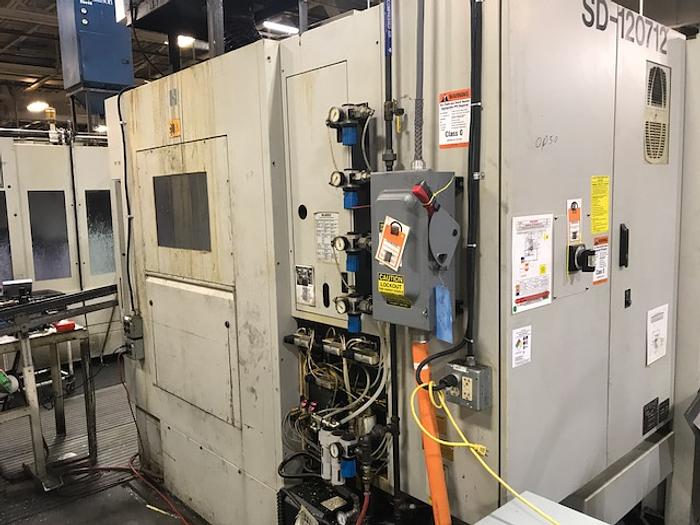 Used HARDINGE BRIDGEPORT XR760 VMC VERTICAL MACHINING CENTER WITH FANUC 18-iM CONTROL