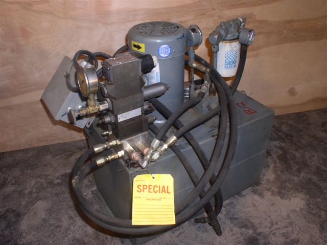 Used 2 HP Hydraulic System