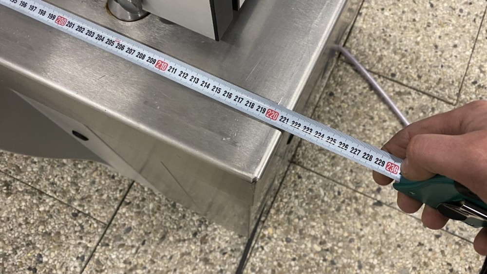 Used Inauen VC999 double chamber vacuum machine