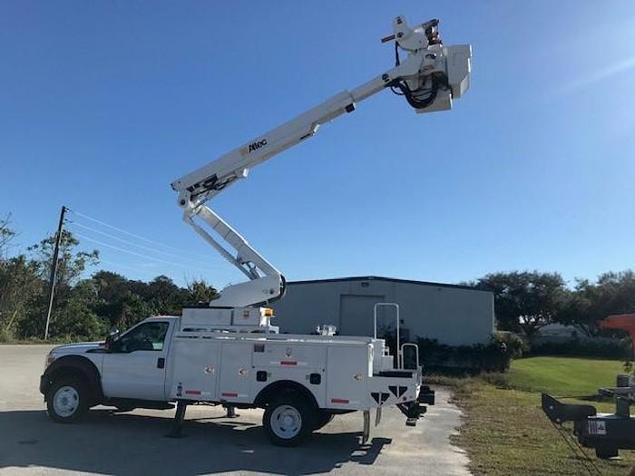Used 2014 Ford F550 Altec AT40-M 45ft Material Handler Bucket Truck - C86738