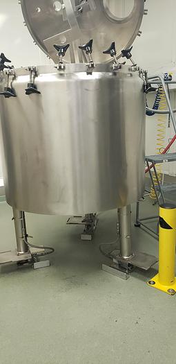 Used 150 GALLON LEE DOUBLE MOTION VACUUM KETTLE - S/S - JACKETED