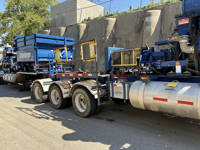 Used MTU Frac Pump Trailer