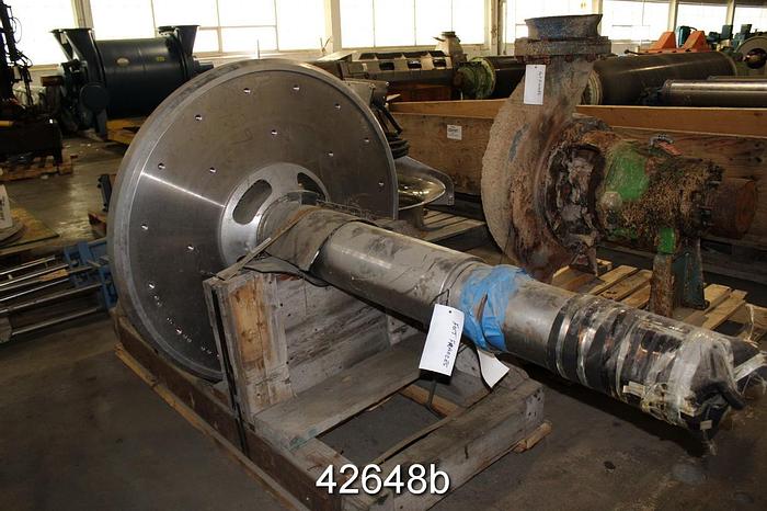 Unused Andritz 42" Stainless Steel Refiner Rotating Assembly #42648