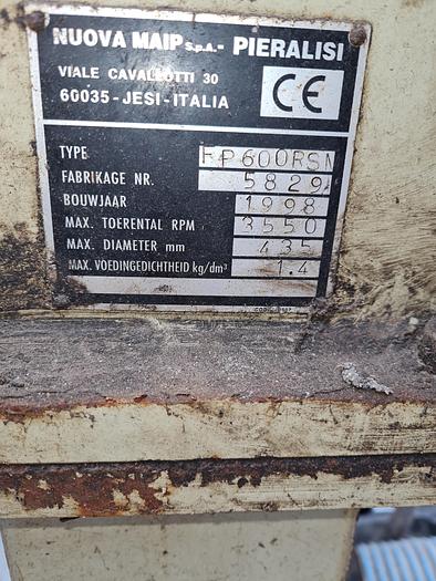 Used Pieralisi decanter  FP600