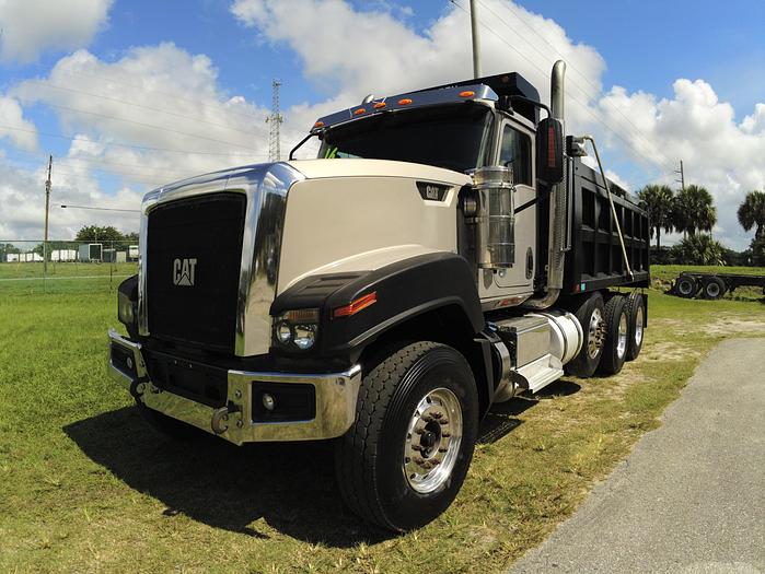 Used 2016 CATERPILLAR FACTORY DUMP TRUCK