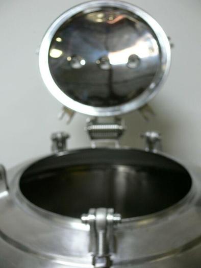 Used Letsch 720 Liter / 190 Gallon  Stainless Steel Tank / Pressure Vessel 25 PSI