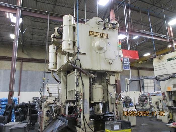 Used 300 ton Minster E2 72"x42" SSDC Stamping Press