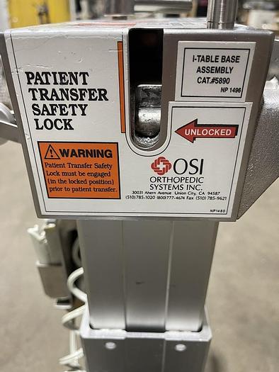 Used OSI 5890 Orthopedic Table (Jackson Table)